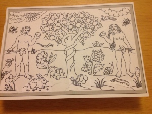 My design for Adam and Eve