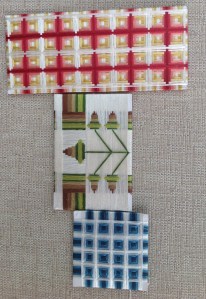 Cabinet of Curiosities, silk wrapped cards for back and one side of trinket box