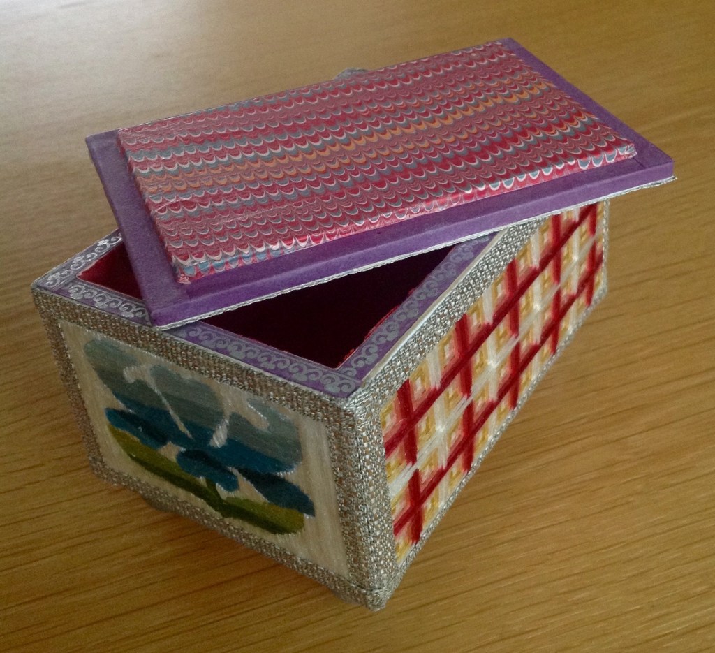 Cabinet of Curiosities Course, Part 1, finished trinket box