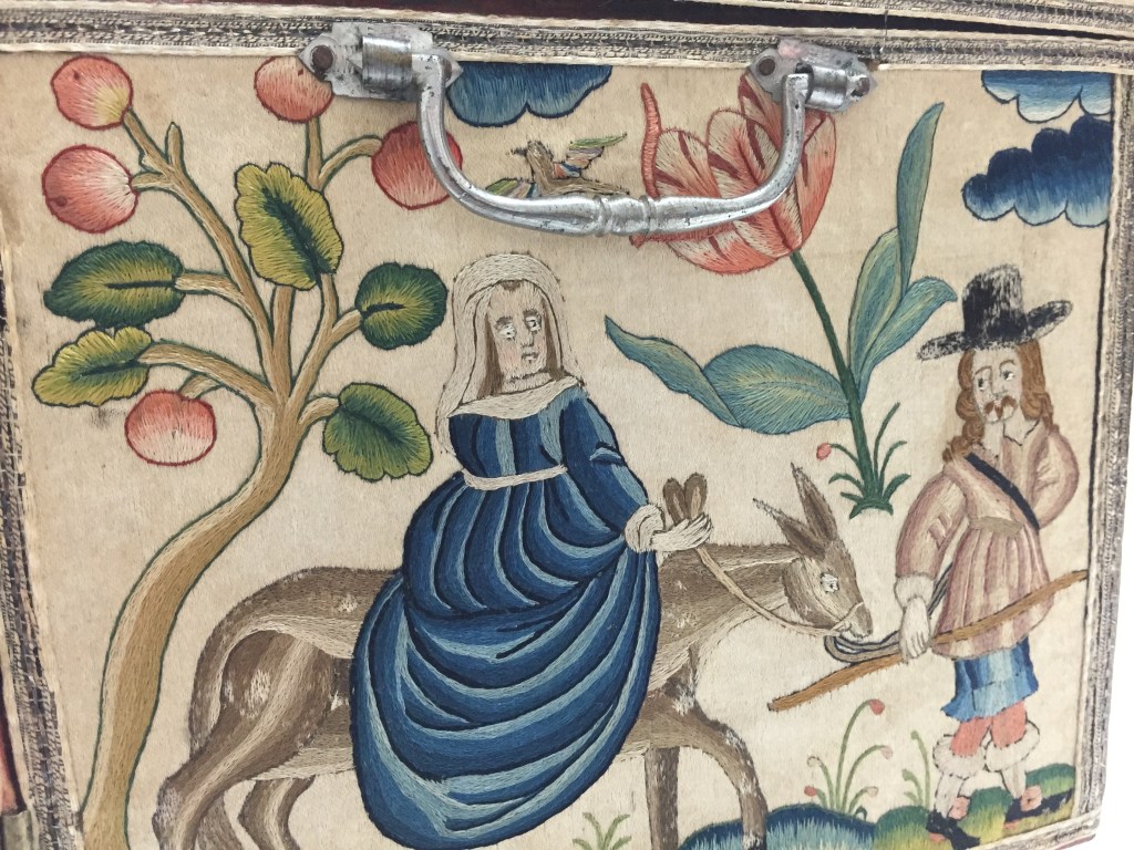 Rebecca and Eliezer travelling